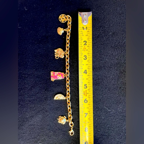 Lilly Pulitzer Gold-colored charm bracelet - Picture 2 of 9